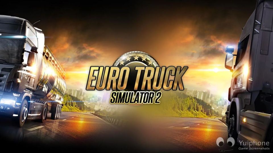 Euro Truck Simulator 2 Computer Game.