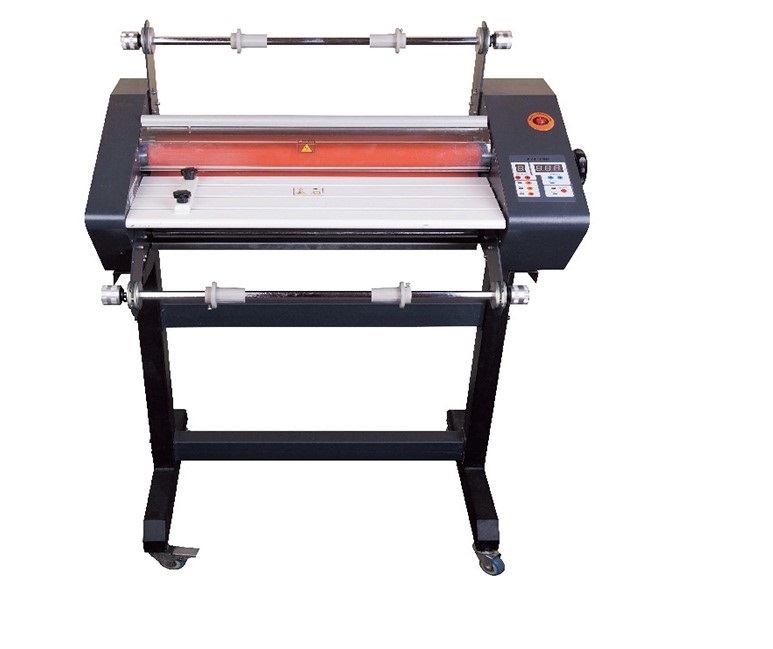 A2 Thermal Laminator Hot Cold Roll Double Side Laminating Machine